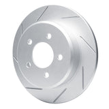 Dynamic Friction 1997-2007 Chrysler Town & Country Rear Left Slotted Geoperformance Rotor by Dynamic Friction Company 810-40083L