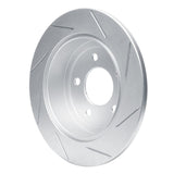 Dynamic Friction 1997-2007 Chrysler Town & Country Rear Left Slotted Geoperformance Rotor by Dynamic Friction Company 810-40083L