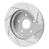 Dynamic Friction 2002-2024 Chrysler Aspen Front Left Slotted Geoperformance Rotor by Dynamic Friction Company 810-40094L