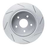 Dynamic Friction 2002-2024 Chrysler Aspen Rear Left Slotted Geoperformance Rotor by Dynamic Friction Company 810-40095L