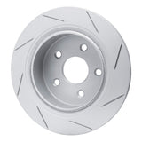 Dynamic Friction 2002-2024 Chrysler Aspen Rear Left Slotted Geoperformance Rotor by Dynamic Friction Company 810-40095L