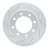 Dynamic Friction 2009-2025 Dodge Ram 2500 Front Left Slotted Geoperformance Rotor by Dynamic Friction Company 810-40110L