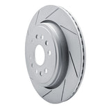 Dynamic Friction 2021-2025 Jeep Grand Wagoneer Rear Left Slotted Geoperformance Rotor by Dynamic Friction Company 810-40126L