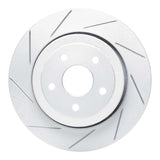 Dynamic Friction 2006-2010 Jeep Grand Cherokee Rear Left Slotted Geoperformance Rotor by Dynamic Friction Company 810-42003L