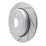 Dynamic Friction 2011-2025 Dodge Durango Rear Left Slotted Geoperformance Rotor by Dynamic Friction Company 810-42006L