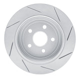 Dynamic Friction 2011-2025 Dodge Durango Rear Left Slotted Geoperformance Rotor by Dynamic Friction Company 810-42006L