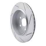 Dynamic Friction 2011-2025 Dodge Durango Rear Left Slotted Geoperformance Rotor by Dynamic Friction Company 810-42006L