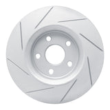 Dynamic Friction 2011-2025 Dodge Durango Front Right Slotted Geoperformance Rotor by Dynamic Friction Company 810-42007R