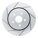 Dynamic Friction 2012-2025 Dodge Durango Rear Left Slotted Geoperformance Rotor by Dynamic Friction Company 810-42008L