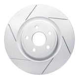 Dynamic Friction 2012-2025 Dodge Durango Front Left Slotted Geoperformance Rotor by Dynamic Friction Company 810-42009L