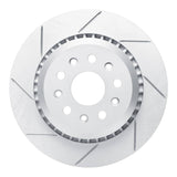 Dynamic Friction 2020-2025 Jeep Gladiator Rear Left Slotted Geoperformance Rotor by Dynamic Friction Company 810-42043L