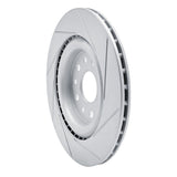 Dynamic Friction 2021-2025 Dodge Charger Daytona Rear Left Slotted Geoperformance Rotor by Dynamic Friction Company 810-42045L