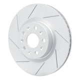 Dynamic Friction 2014-2025 Cadillac CTS Front Left Slotted Geoperformance Rotor by Dynamic Friction Company 810-46036L