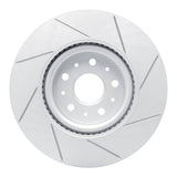 Dynamic Friction 2014-2025 Cadillac CTS Front Left Slotted Geoperformance Rotor by Dynamic Friction Company 810-46036L