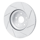 Dynamic Friction 2014-2025 Cadillac CTS Front Left Slotted Geoperformance Rotor by Dynamic Friction Company 810-46036L