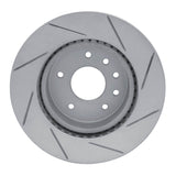 Dynamic Friction 1963-1982 Chevrolet Corvette Front Left Slotted Geoperformance Rotor by Dynamic Friction Company 810-47011L
