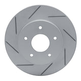 Dynamic Friction 1963-1982 Chevrolet Corvette Front Left Slotted Geoperformance Rotor by Dynamic Friction Company 810-47011L