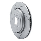 Dynamic Friction 2016-2024 Cadillac ATS Rear Left Slotted Geoperformance Rotor by Dynamic Friction Company 810-47074L