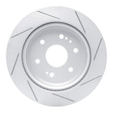Dynamic Friction 2019-2025 Cadillac Escalade ESV Rear Left Slotted Geoperformance Rotor by Dynamic Friction Company 810-47081L