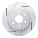 Dynamic Friction 2019-2025 Cadillac Escalade ESV Rear Left Slotted Geoperformance Rotor by Dynamic Friction Company 810-47081L