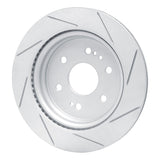 Dynamic Friction 2019-2025 Cadillac Escalade ESV Rear Left Slotted Geoperformance Rotor by Dynamic Friction Company 810-47081L