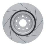 Dynamic Friction 2020-2025 Chevrolet Corvette Rear Left Slotted Geoperformance Rotor by Dynamic Friction Company 810-47085L