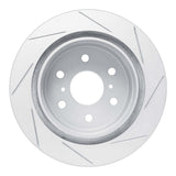 Dynamic Friction 2007-2020 Cadillac Escalade EXT Rear Left Slotted Geoperformance Rotor by Dynamic Friction Company 810-48053L