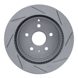 Dynamic Friction 2010-2017 Chevrolet Equinox Rear Left Slotted Geoperformance Rotor by Dynamic Friction Company 810-48058L