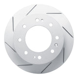 Dynamic Friction 2011-2025 Chevrolet Silverado 3500 HD Front Left Slotted Geoperformance Rotor by Dynamic Friction Company 810-48059L