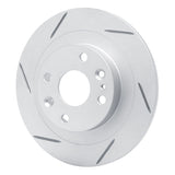 Dynamic Friction 1990-2003 Ford Escort Rear Left Slotted Geoperformance Rotor by Dynamic Friction Company 810-54003L