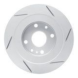 Dynamic Friction 1990-2003 Ford Escort Rear Left Slotted Geoperformance Rotor by Dynamic Friction Company 810-54003L
