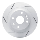 Dynamic Friction 1990-2003 Ford Escort Rear Left Slotted Geoperformance Rotor by Dynamic Friction Company 810-54003L