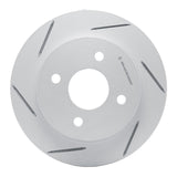 Dynamic Friction 2001-2019 Ford Focus Rear Left Slotted Geoperformance Rotor by Dynamic Friction Company 810-54049L