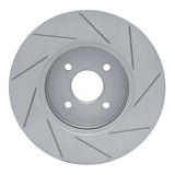 Dynamic Friction 2002-2004 Ford Focus Front Left Slotted Geoperformance Rotor by Dynamic Friction Company 810-54050L