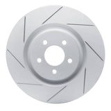Dynamic Friction 2007-2014 Ford Mustang Front Left Slotted Geoperformance Rotor by Dynamic Friction Company 810-54060L
