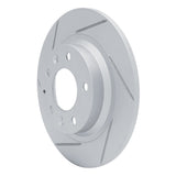Dynamic Friction 1998-2015 Ford Fusion Rear Left Slotted Geoperformance Rotor by Dynamic Friction Company 810-54064L