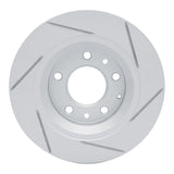 Dynamic Friction 1998-2015 Ford Fusion Rear Left Slotted Geoperformance Rotor by Dynamic Friction Company 810-54064L