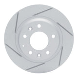 Dynamic Friction 1998-2015 Ford Fusion Rear Left Slotted Geoperformance Rotor by Dynamic Friction Company 810-54064L