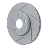Dynamic Friction 2012-2018 Ford Focus Front Left Slotted Geoperformance Rotor by Dynamic Friction Company 810-54067L