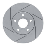 Dynamic Friction 2012-2018 Ford Focus Front Left Slotted Geoperformance Rotor by Dynamic Friction Company 810-54067L
