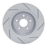 Dynamic Friction 2013-2020 Ford Fusion Rear Left Slotted Geoperformance Rotor by Dynamic Friction Company 810-54068L