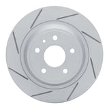 Dynamic Friction 2013-2020 Ford Fusion Rear Left Slotted Geoperformance Rotor by Dynamic Friction Company 810-54068L