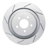 Dynamic Friction 2015-2023 Ford Mustang Rear Left Slotted Geoperformance Rotor by Dynamic Friction Company 810-54074L