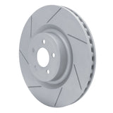 Dynamic Friction 2015-2023 Ford Mustang Front Left Slotted Geoperformance Rotor by Dynamic Friction Company 810-54079L