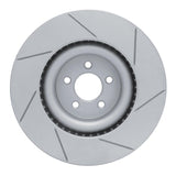 Dynamic Friction 2015-2023 Ford Mustang Front Left Slotted Geoperformance Rotor by Dynamic Friction Company 810-54079L