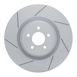 Dynamic Friction 2015-2023 Ford Mustang Front Left Slotted Geoperformance Rotor by Dynamic Friction Company 810-54079L