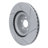 Dynamic Friction 2015-2023 Ford Mustang Front Left Slotted Geoperformance Rotor by Dynamic Friction Company 810-54079L
