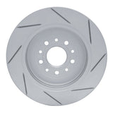 Dynamic Friction 2005-2019 Ford Five Hundred Rear Left Slotted Geoperformance Rotor by Dynamic Friction Company 810-54088L