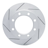 Dynamic Friction 1980-1994 Ford F-350 4WD (Excl Super Duty) Front Left Slotted Geoperformance Rotor by Dynamic Friction Company 810-54108L