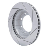 Dynamic Friction 1980-1994 Ford F-350 4WD (Excl Super Duty) Front Left Slotted Geoperformance Rotor by Dynamic Friction Company 810-54108L